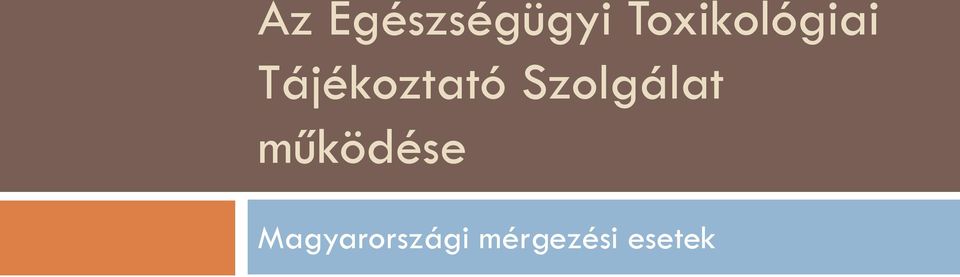 Tájékoztató Szolgálat