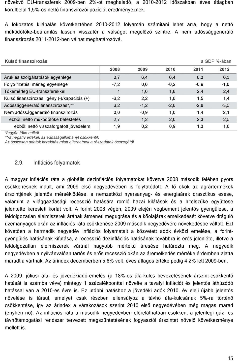 A nem adóssággeneráló finanszírozás 2011-2012-ben válhat meghatározóvá.