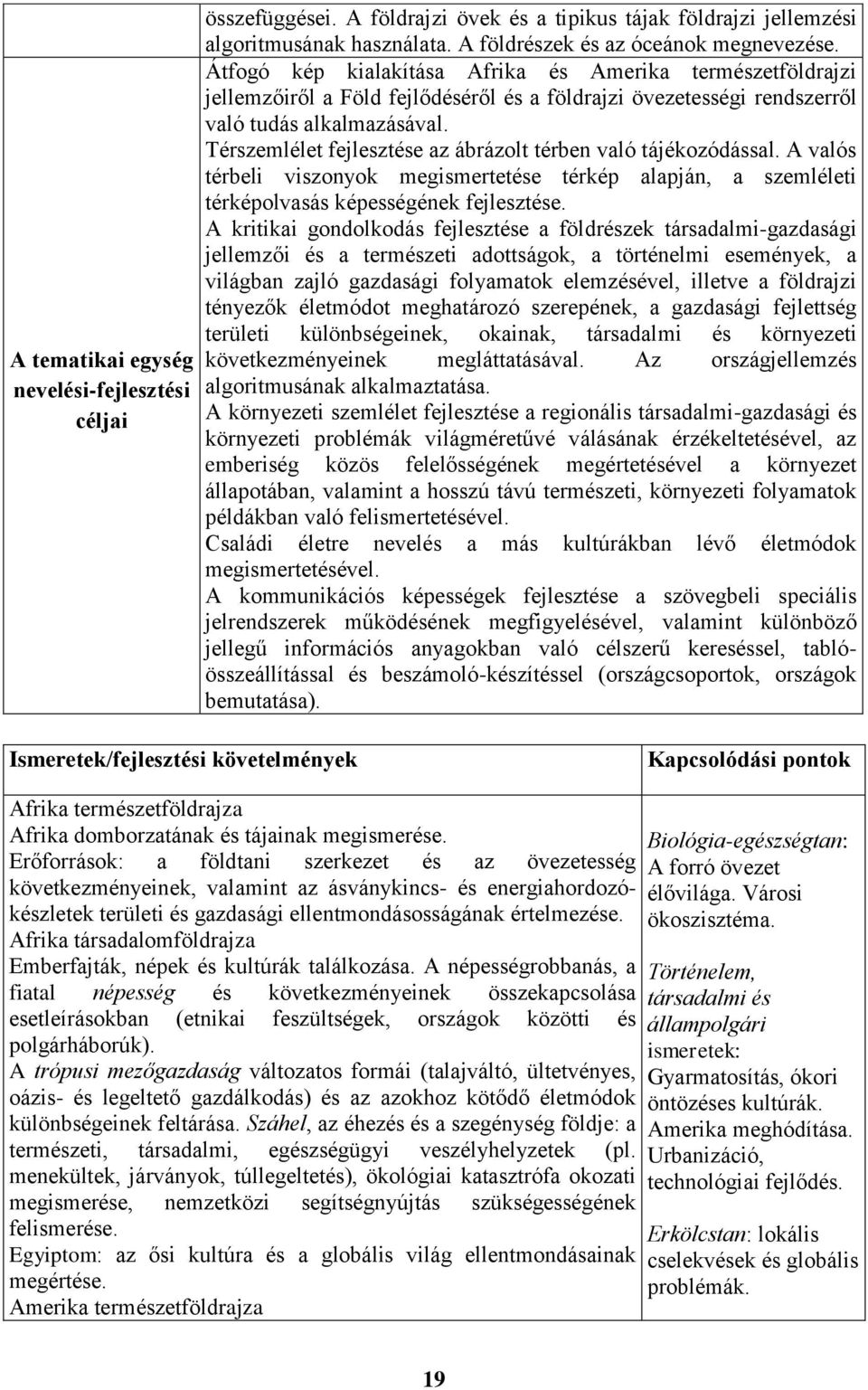 Térszemlélet fejlesztése az ábrázolt térben való tájékozódással. A valós térbeli viszonyok megismertetése térkép alapján, a szemléleti térképolvasás képességének fejlesztése.