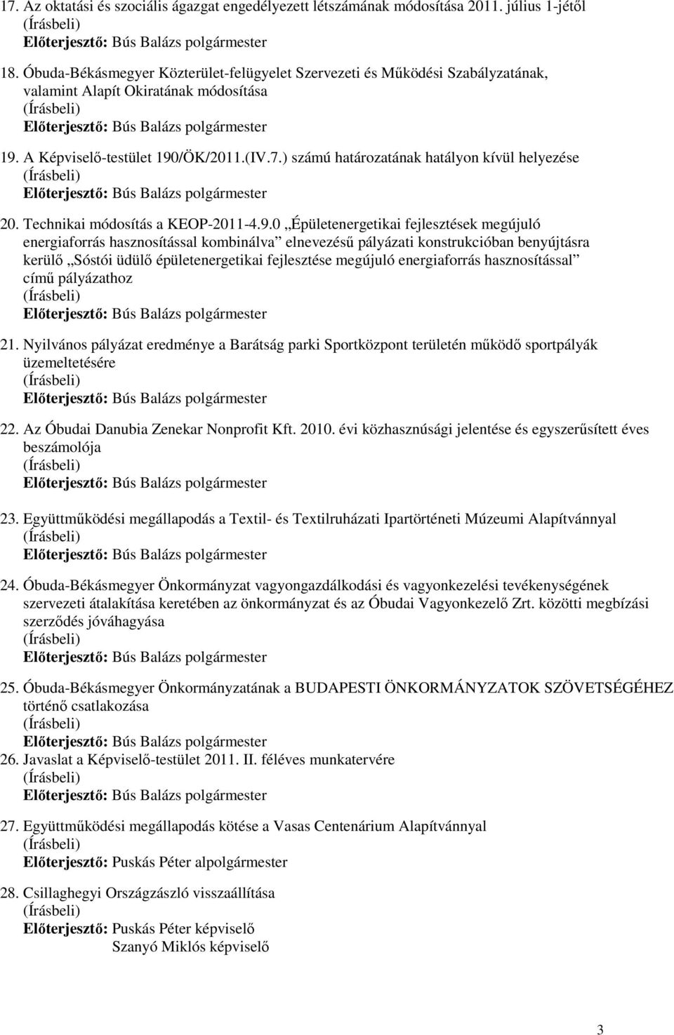 Technikai módosítás a KEOP-2011-4.9.