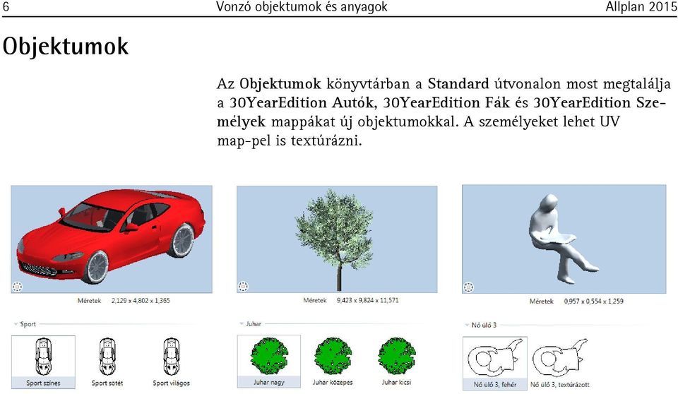 30YearEdition Autók, 30YearEdition Fák és 30YearEdition