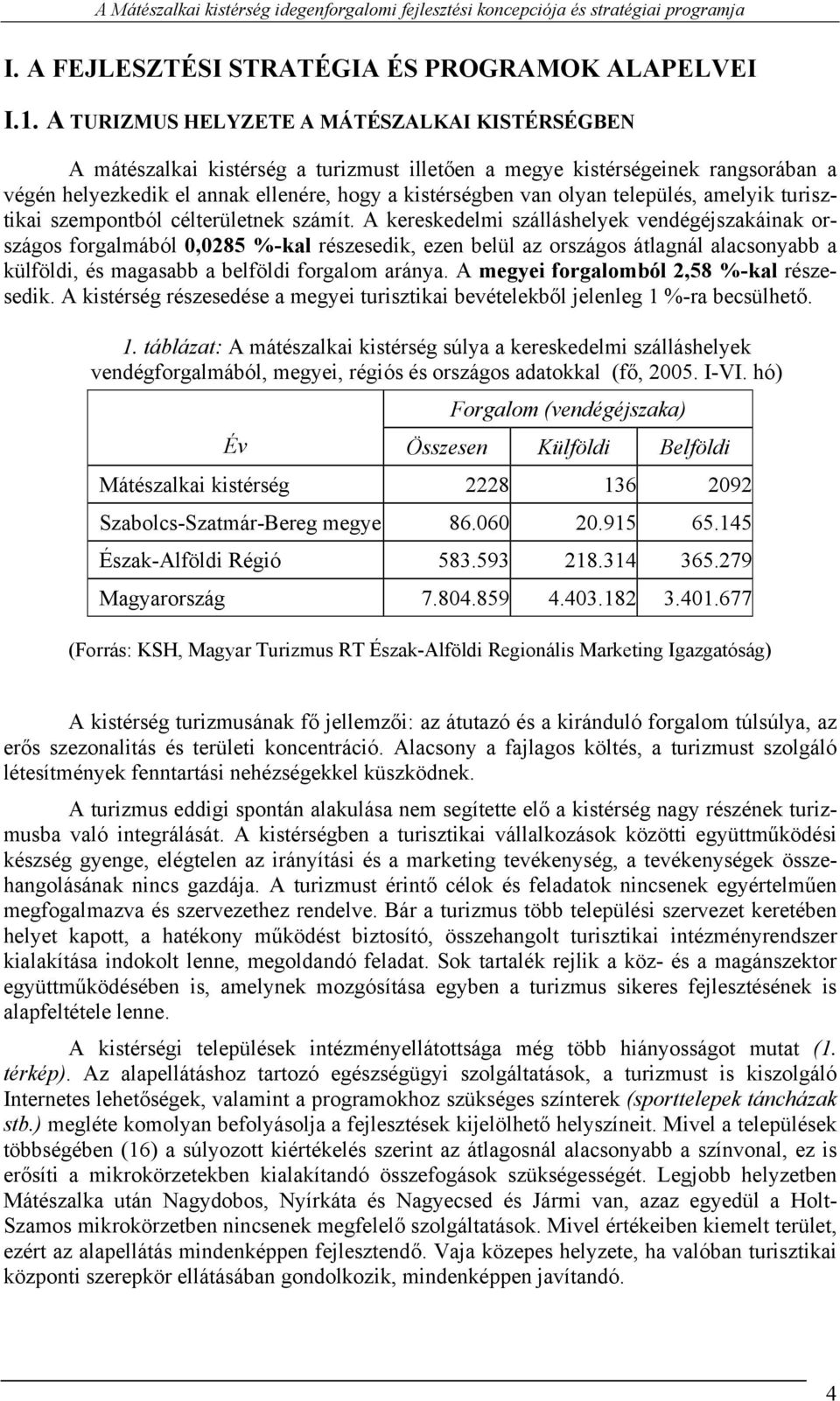 település, amelyik turisztikai szempontból célterületnek számít.