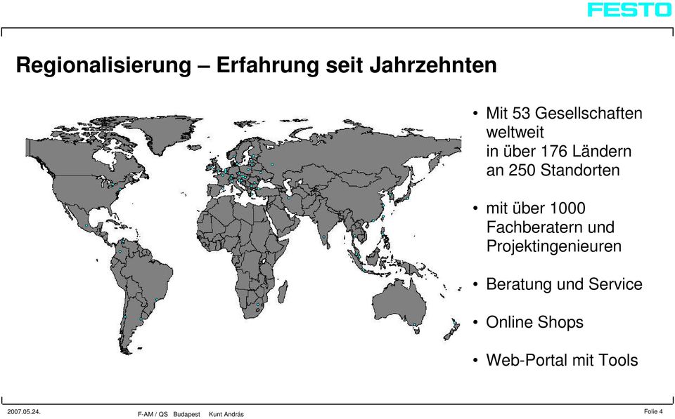 Standorten mit über 1000 Fachberatern und