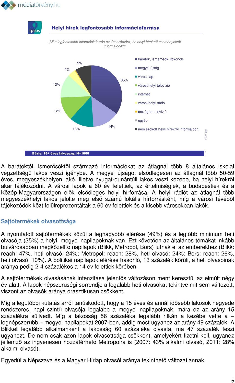 barátoktól, ismerősöktől származó információkat az átlagnál több 8 általános iskolai végzettségű lakos veszi igénybe.