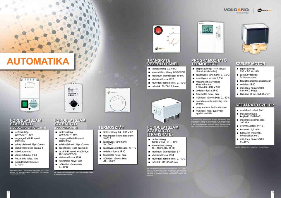 A (24 230 V AC) védelem típusa: IP30 tápfeszültség: 230 V AC +/- 10% zárási/nyitási idő: 5/18 másodperc feszültségmentes állapot: zárt védelem: IP20 működési hőmérséklet: 0 és 60 C között felszerelés