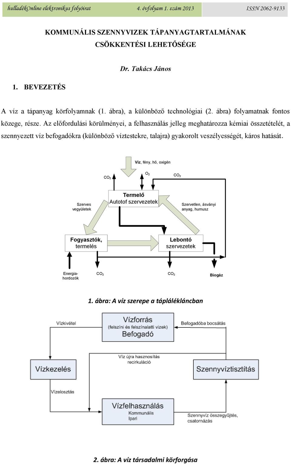 Az előfordulási körülményei, a felhasználás jelleg meghatározza kémiai összetételét, a szennyezett víz befogadókra (különböző víztestekre, talajra) gyakorolt