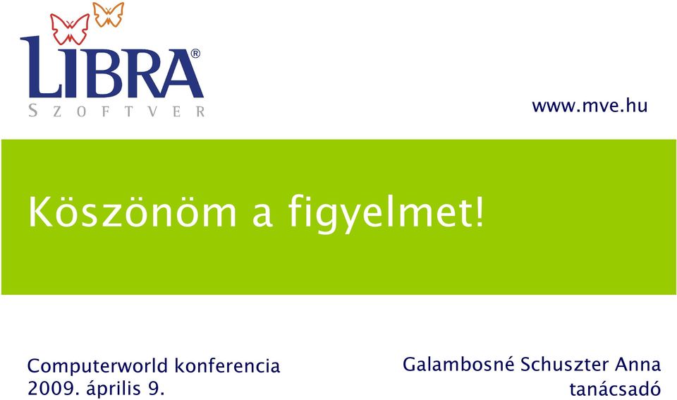 Computerworld konferencia