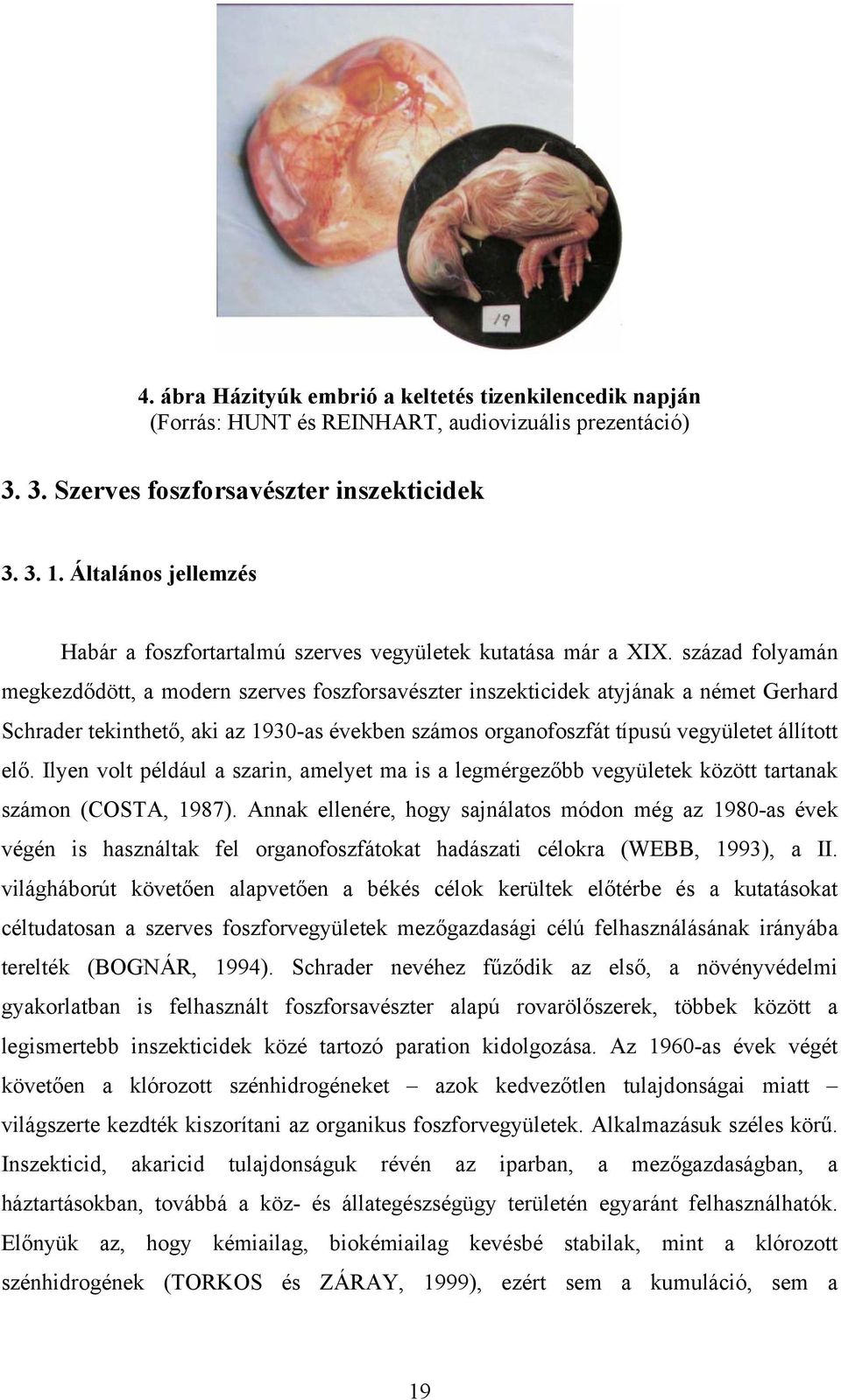 század folyamán megkezdődött, a modern szerves foszforsavészter inszekticidek atyjának a német Gerhard Schrader tekinthető, aki az 1930-as években számos organofoszfát típusú vegyületet állított elő.