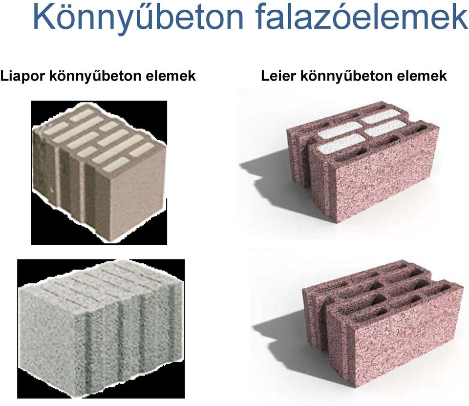 Liapor könnyűbeton