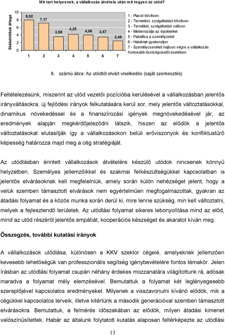 Fiatalítsa a személyzetet 6 - Hatalmat gyakoroljon 7 - Személycseréket hajtson végre a vállalkozás fontosabb tisztségviselői esetében 6.