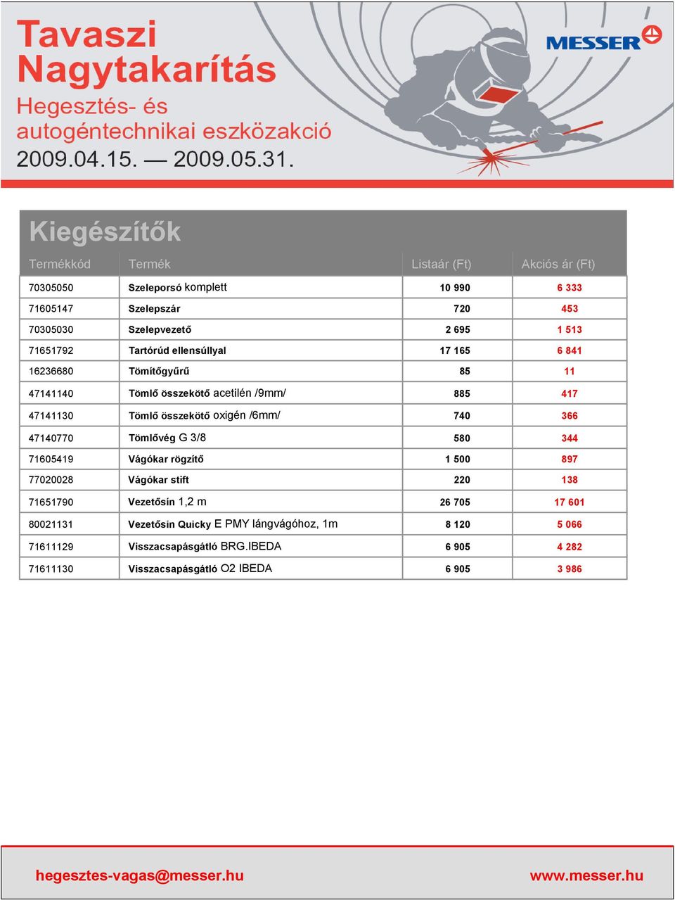 366 47140770 Tömlővég G 3/8 580 344 71605419 Vágókar rögzítő 1 500 897 77020028 Vágókar stift 220 138 71651790 Vezetősín 1,2 m 26 705 17 601