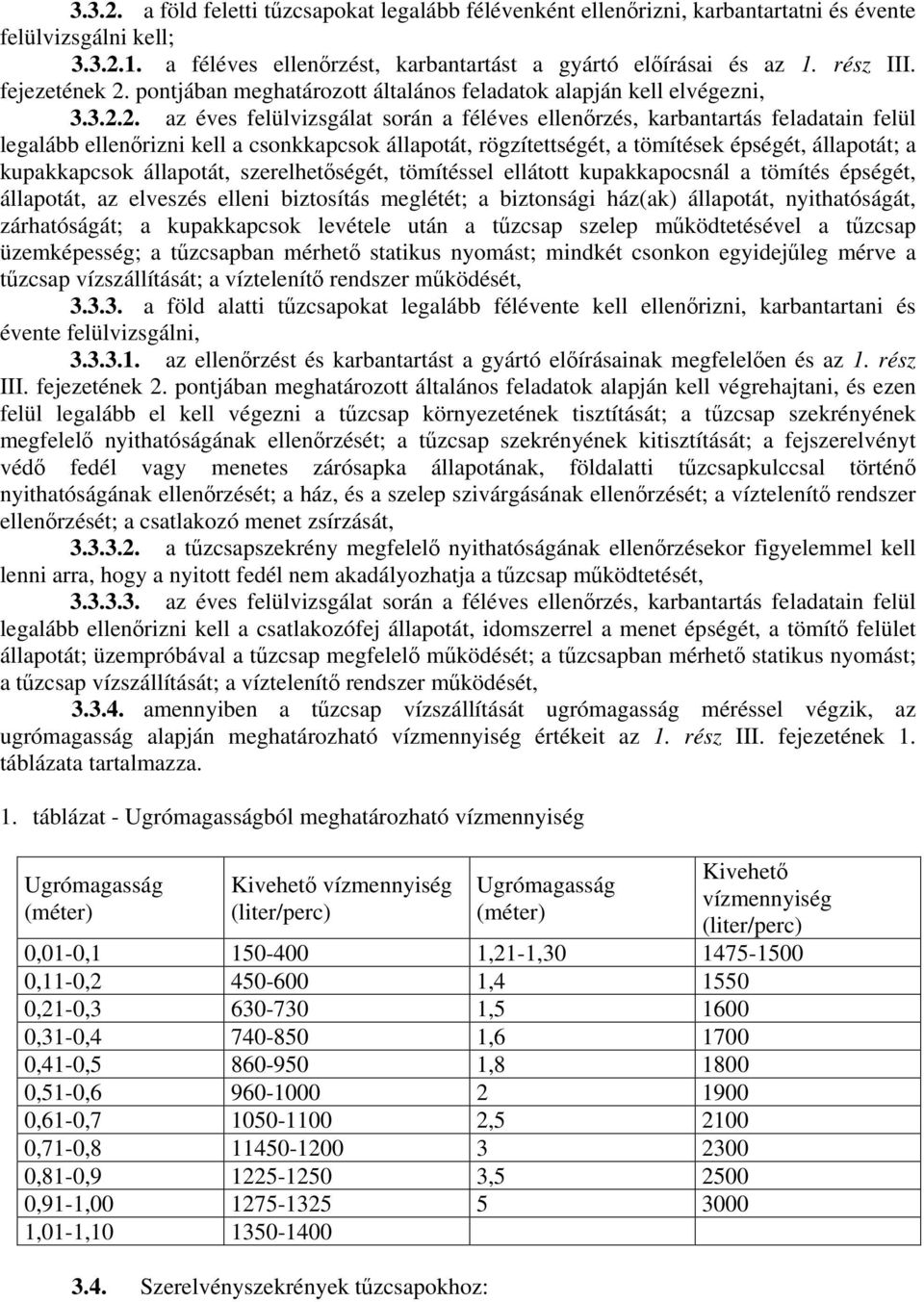 pontjában meghatározott általános feladatok alapján kell elvégezni, 3.3.2.