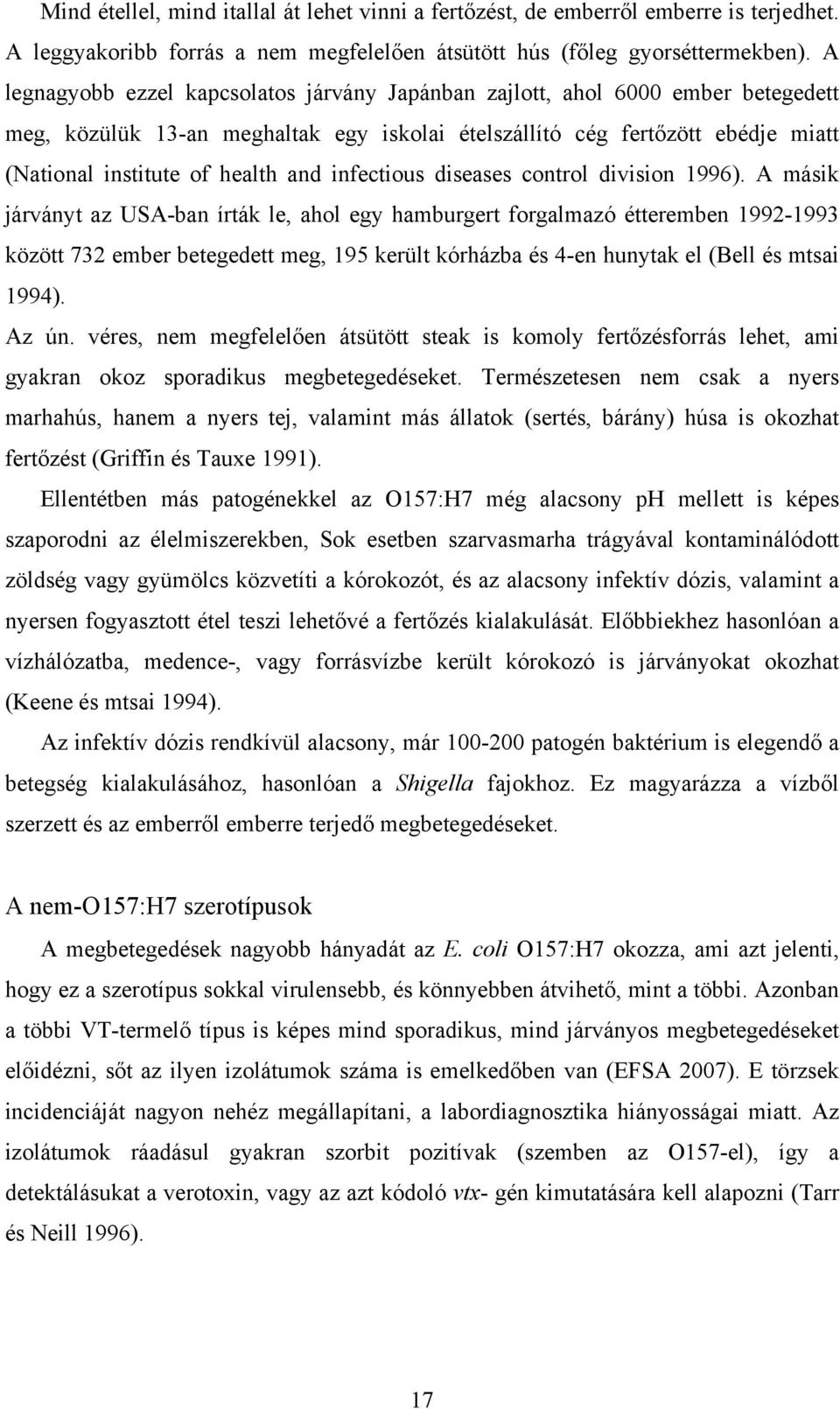 infectious diseases control division 1996).