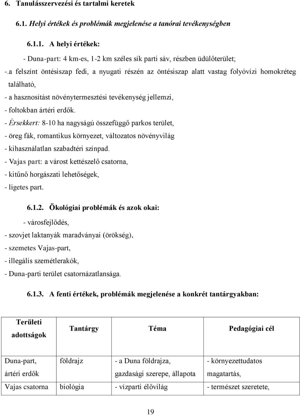 - Érsekkert: 8-10 ha nagyságú összefüggő parkos terület, - öreg fák, romantikus környezet, változatos növényvilág - kihasználatlan szabadtéri színpad.