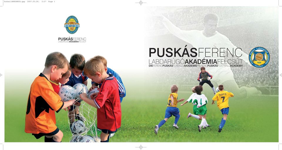 LABDARÚGÓAKADÉMAFELCSÚT PUSKÁSFERENC