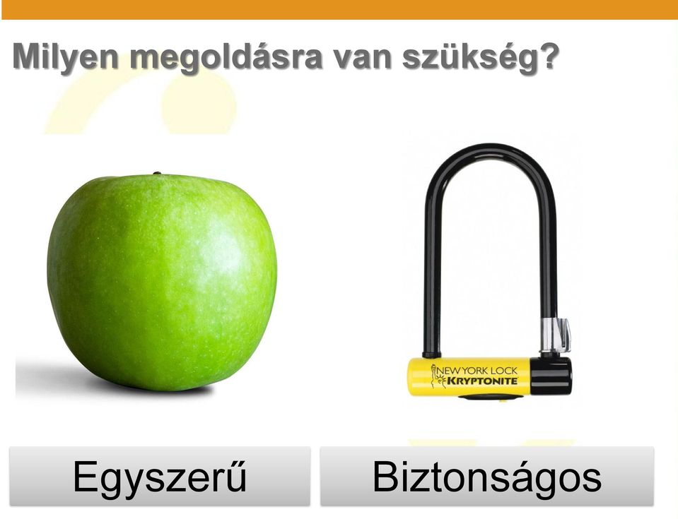 van szükség?