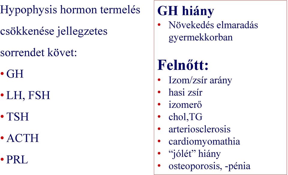 gyermekkorban Felnőtt: Izom/zsír arány hasi zsír izomerő