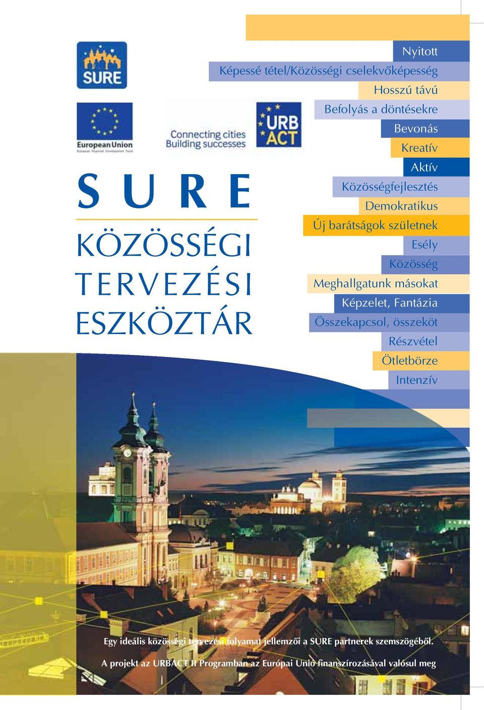 Képzelet, Fantázia Összekapcsol, összeköt ESZKÖZTÁR Részvétel Ötletbörze Intenzív Egy ideális közösségi tervezési