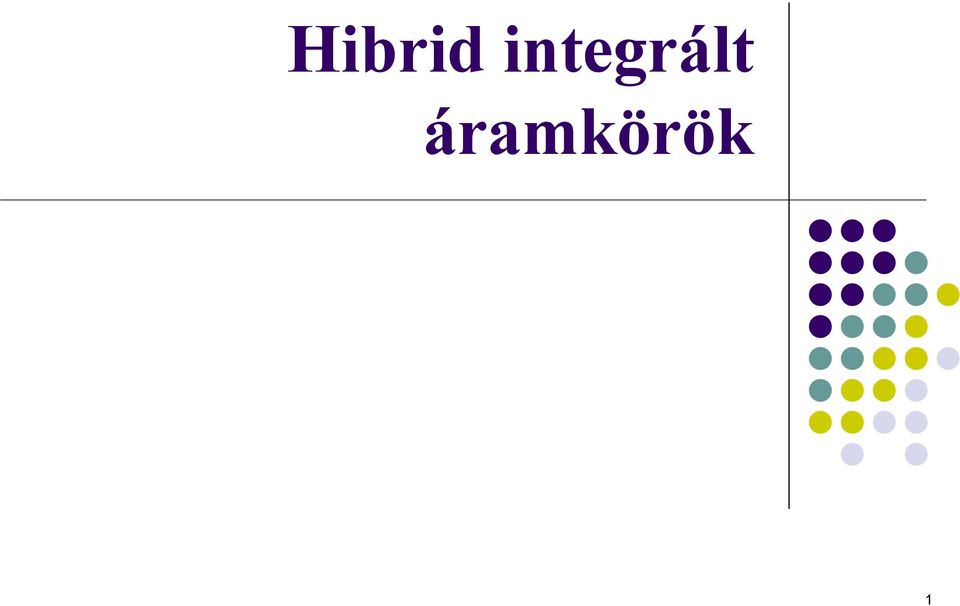 áramkörök