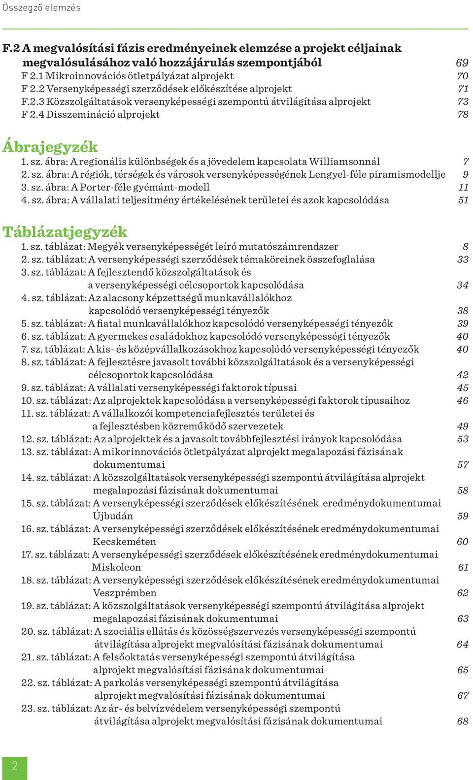 sz. ábra: A régiók, térségek és városok versenyképességének Lengyel-féle piramismodellje 9 3. sz. ábra: A Porter-féle gyémánt-modell 11 4. sz. ábra: A vállalati teljesítmény értékelésének területei és azok kapcsolódása 51 Táblázatjegyzék 1.