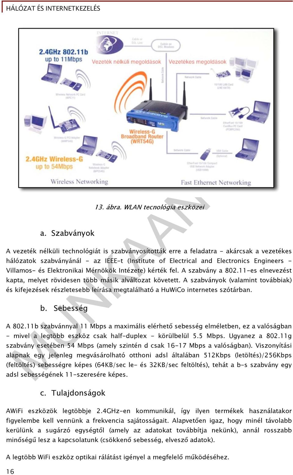 Engineers - Villamos- és Elektronikai Mérnökök Intézete) kérték fel. A szabvány a 802.11-es elnevezést kapta, melyet rövidesen több másik alváltozat követett.