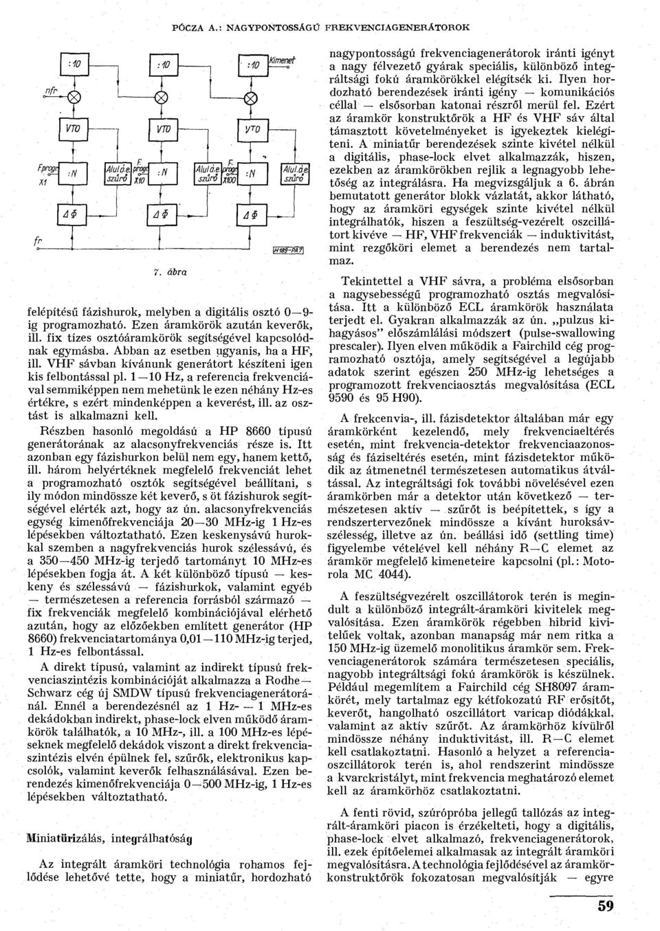 Abban az esetben ugyanis, ha a HF, ill. VHF sávban kívánunk generátort készíteni igen kis felbontással pl.