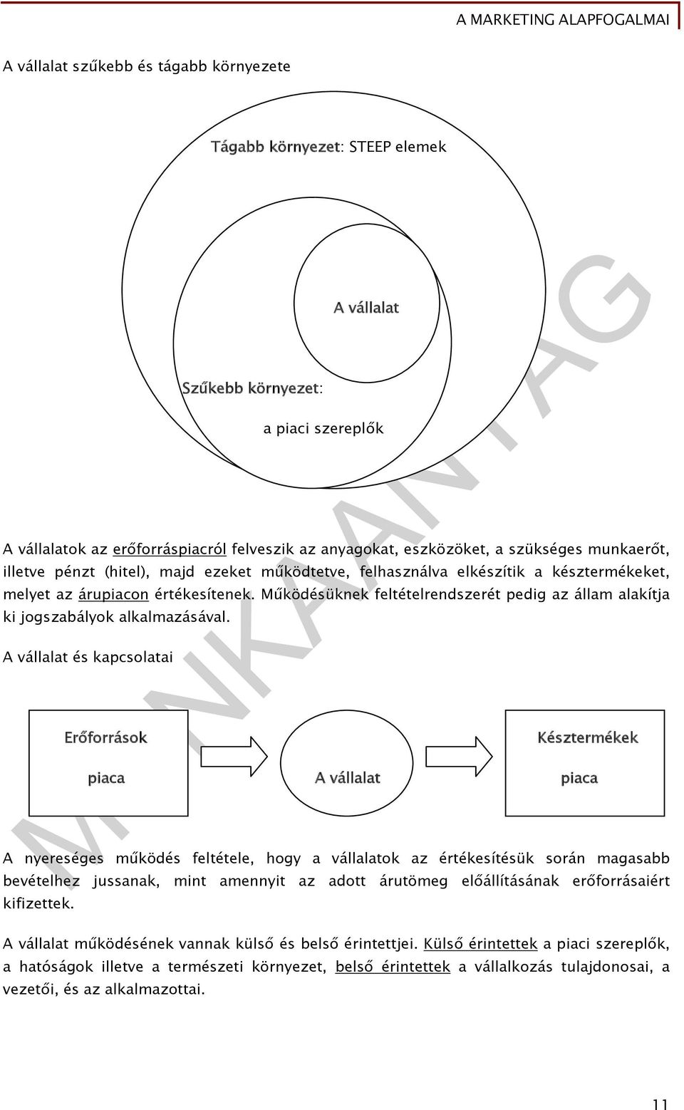 Működésüknek feltételrendszerét pedig az állam alakítja ki jogszabályok alkalmazásával.