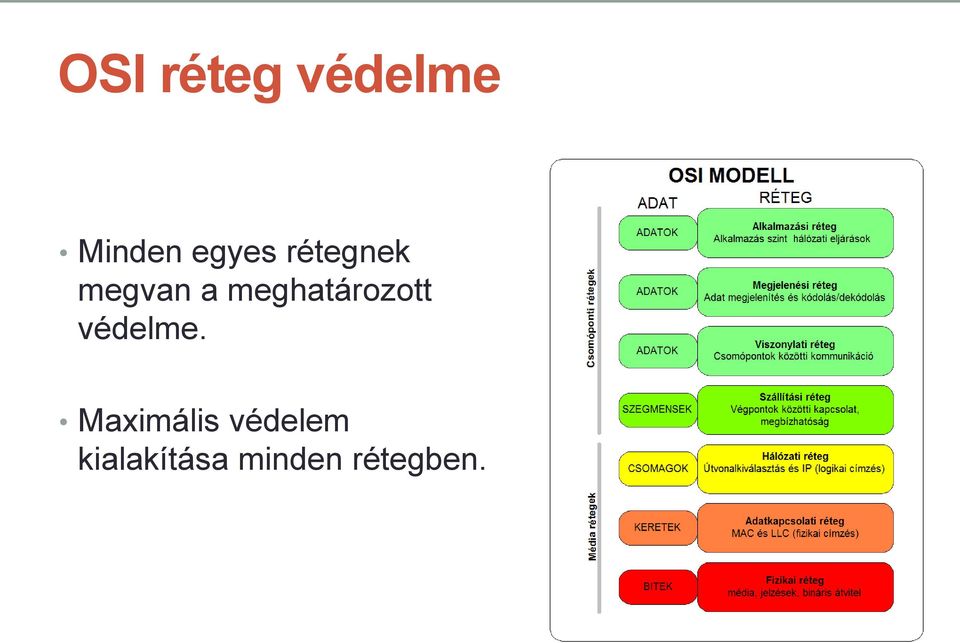 meghatározott védelme.