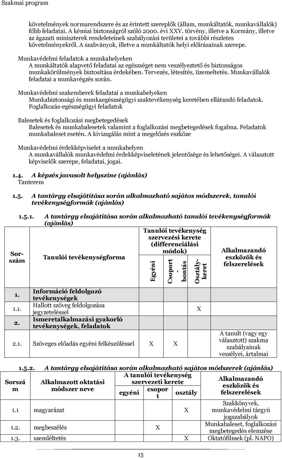 Munkavédelmi feladatok a munkahelyeken A munkáltatók alapvető feladatai az egészséget nem veszélyeztető és biztonságos munkakörülmények biztosítása érdekében. Tervezés, létesítés, üzemeltetés.