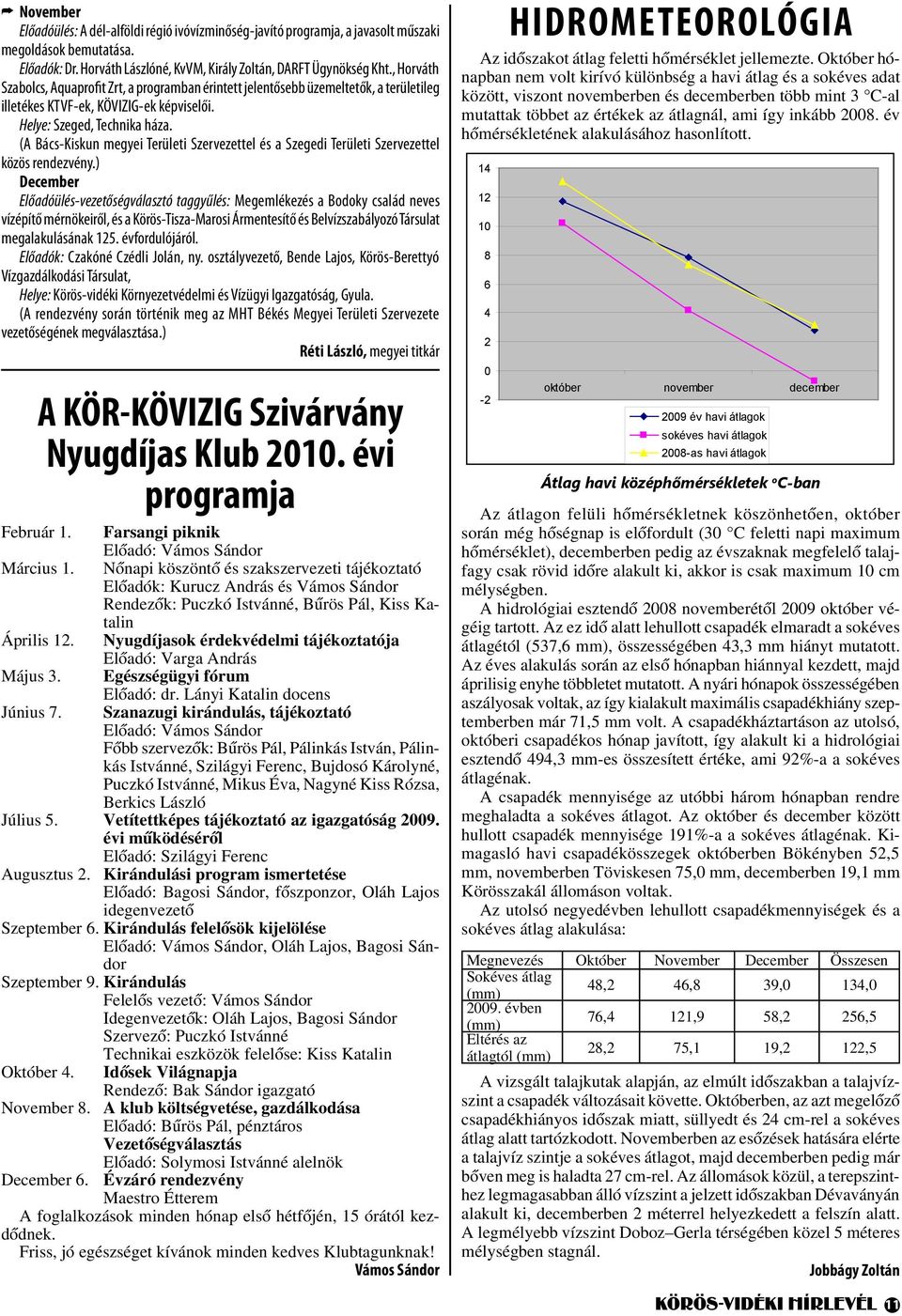 (A Bács-Kiskun megyei Területi Szervezettel és a Szegedi Területi Szervezettel közös rendezvény.