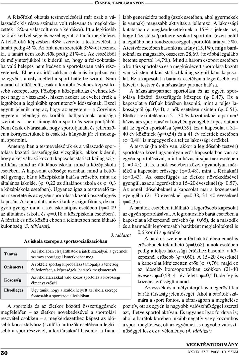 Az órát nem szeretők 33%-ot tesznek ki, a tanárt nem kedvelők pedig 21%-ot.