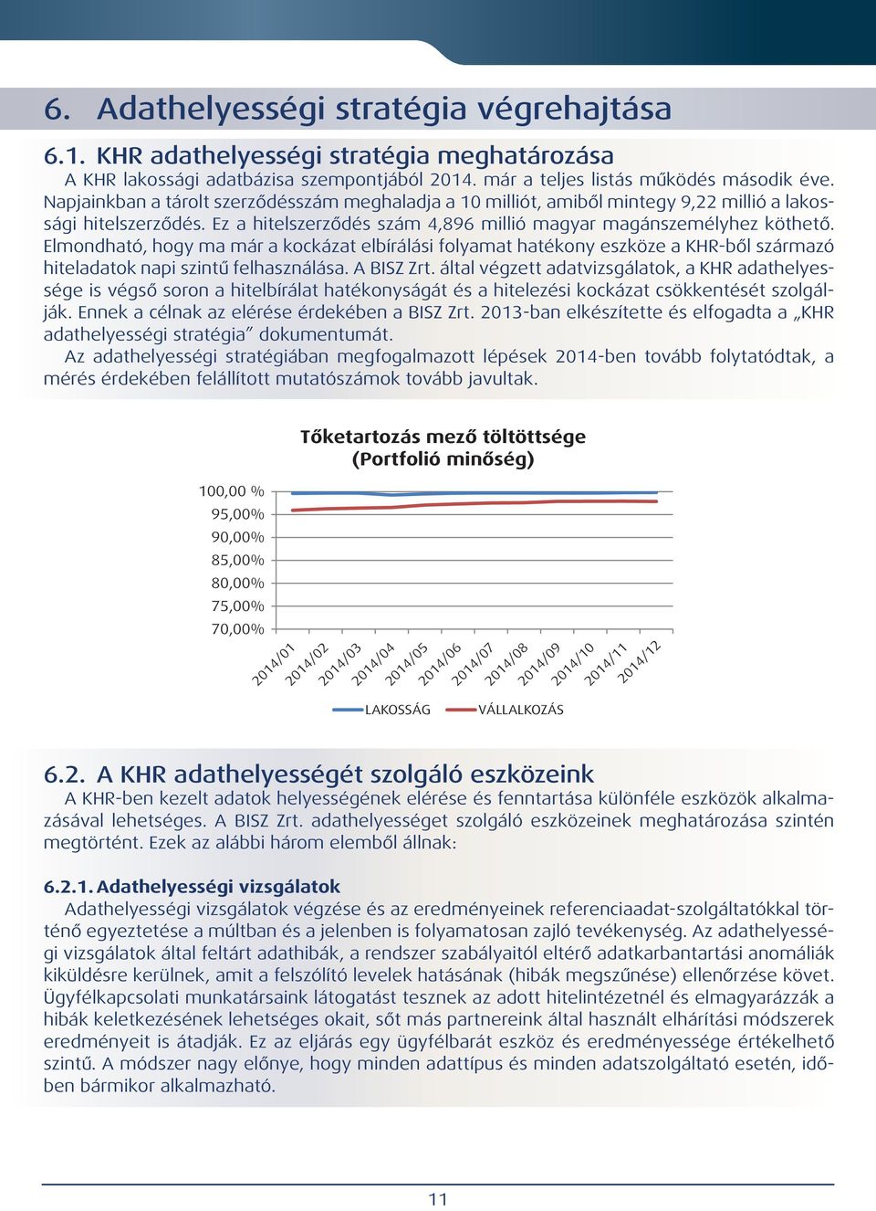 Elmondható, hogy ma már a kockázat elbírálási folyamat hatékony eszköze a KHR-ből származó hiteladatok napi szintű felhasználása. A BISZ Zrt.