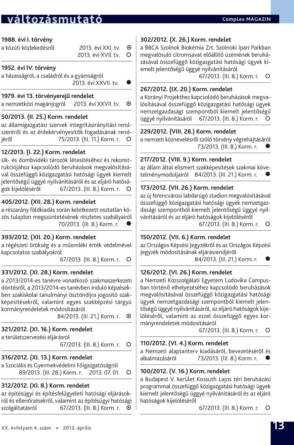 rendelet az államigazgatási szervek integritásirányítási rendszeréről és az érdekérvényesítők fogadásának rendjéről 75/2013. (III. 11.) Korm.