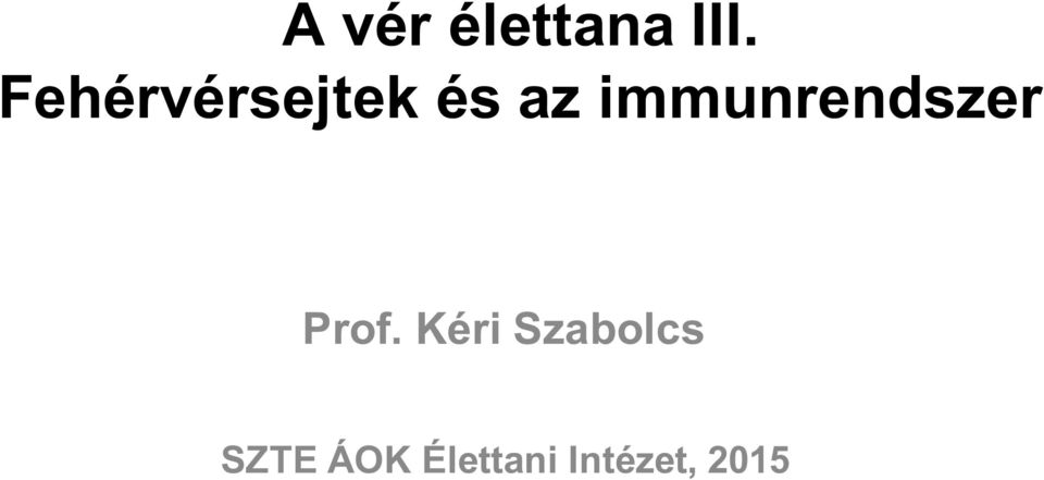 immunrendszer Prof.