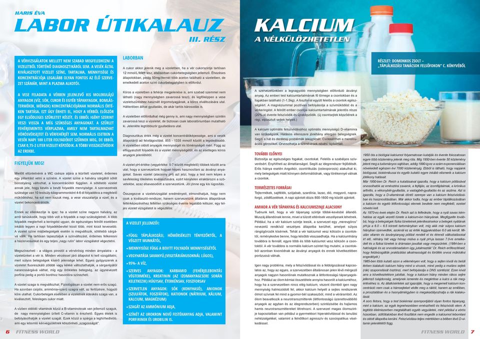 LABORBAN A cukor akkor jelenik meg a vizeletben, ha a vér cukorszintje tartósan 12 mmol/l felett lesz, elsősorban cukorbetegségben jellemző.