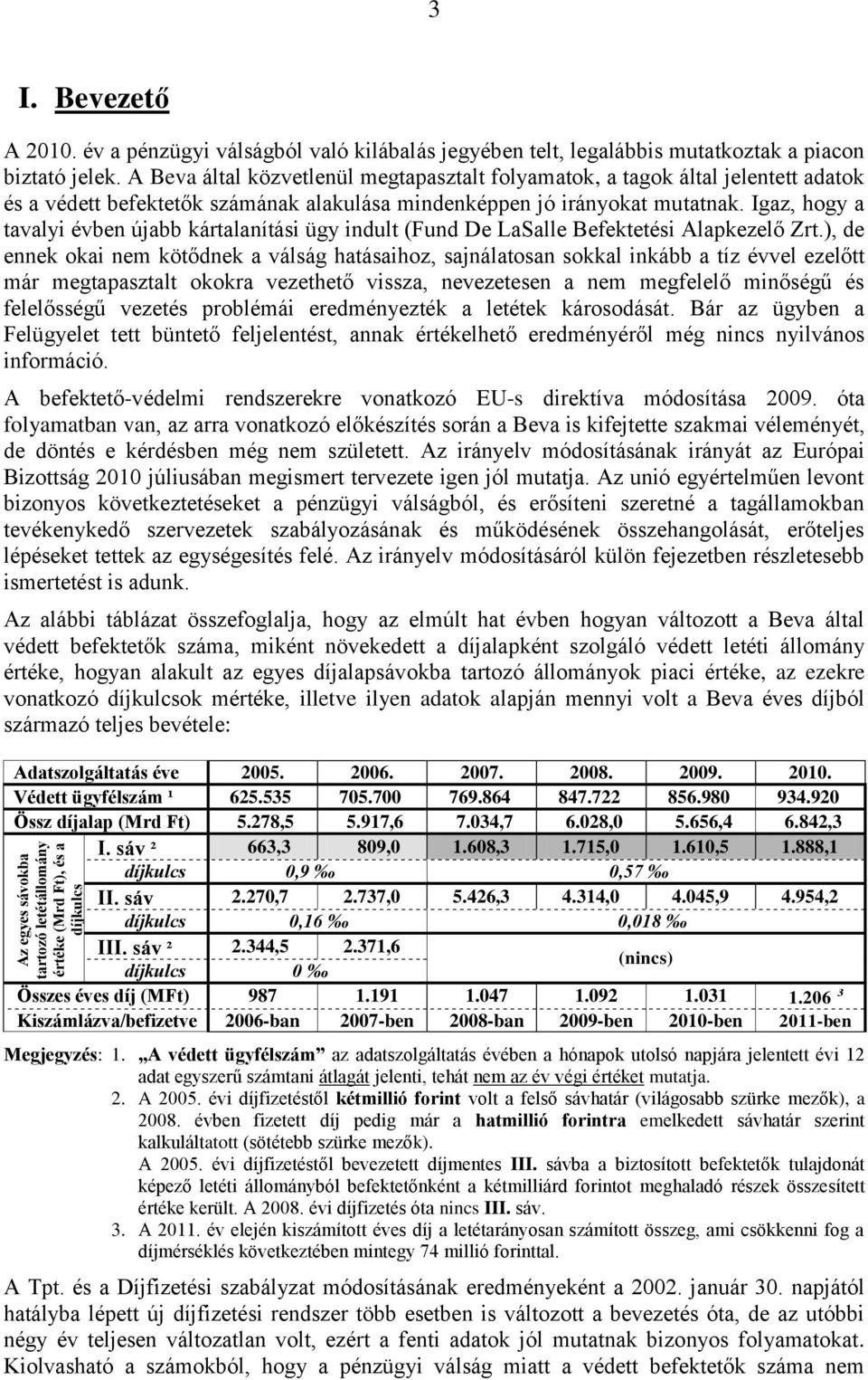 Igaz, hogy a tavalyi évben újabb kártalanítási ügy indult (Fund De LaSalle Befektetési Alapkezelő Zrt.