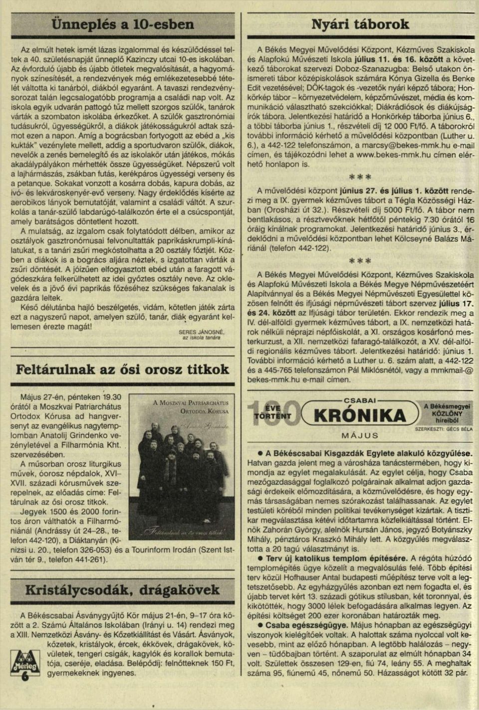 A tavaszi rendezvénysorozat talán legcsalogatóbb programja a családi nap volt. Az iskola egyik udvarán pattogó tüz mellett szorgos szülök, tanárok várták a szombaton iskolába érkezőket.