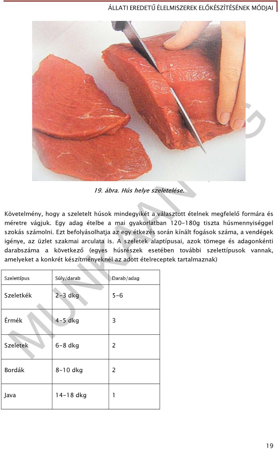 Ezt befolyásolhatja az egy étkezés során kínált fogások száma, a vendégek igénye, az üzlet szakmai arculata is.