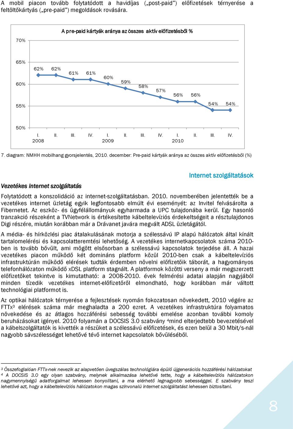 diagram: NMHH mobilhang gyorsjelentés, 2010.