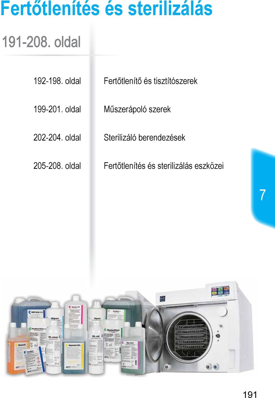 oldal Műszerápoló szerek 202-204.