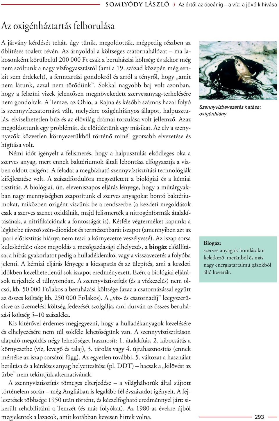 század közepén még senkit sem érdekelt), a fenntartási gondokról és arról a tényrôl, hogy amit nem látunk, azzal nem törôdünk.