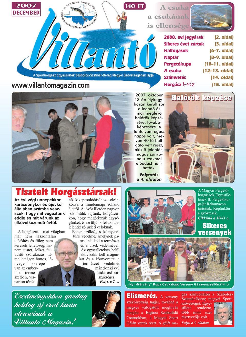 Eredményekben gazdag boldog új évet kíván olvasóinak a Villantó Magazin!