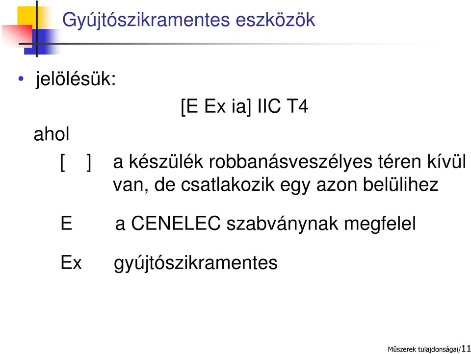 de csatlakozik egy azon belülihez E a CENELEC