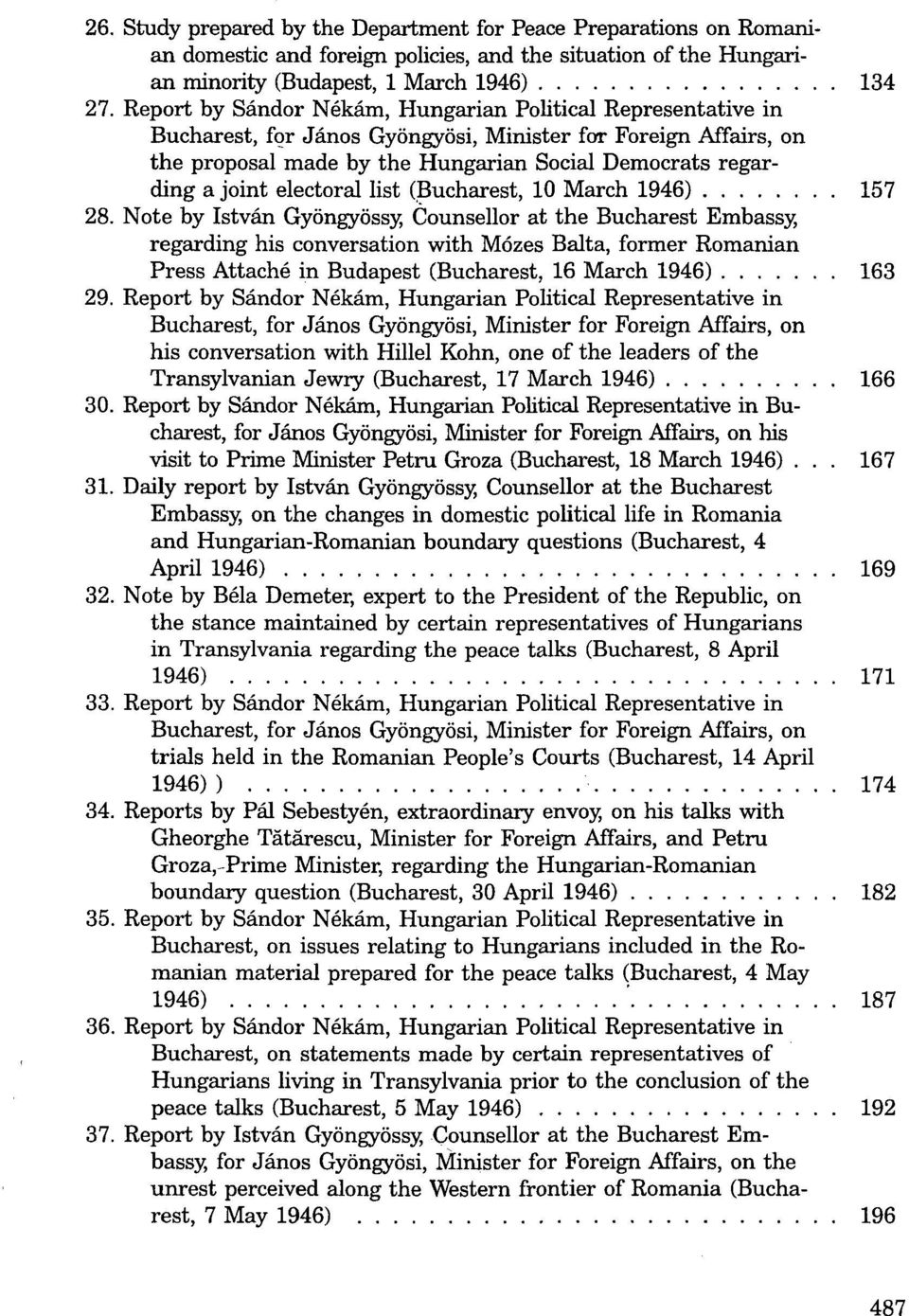 electoral list (Bucharest, 10 March 1946) 157 28.