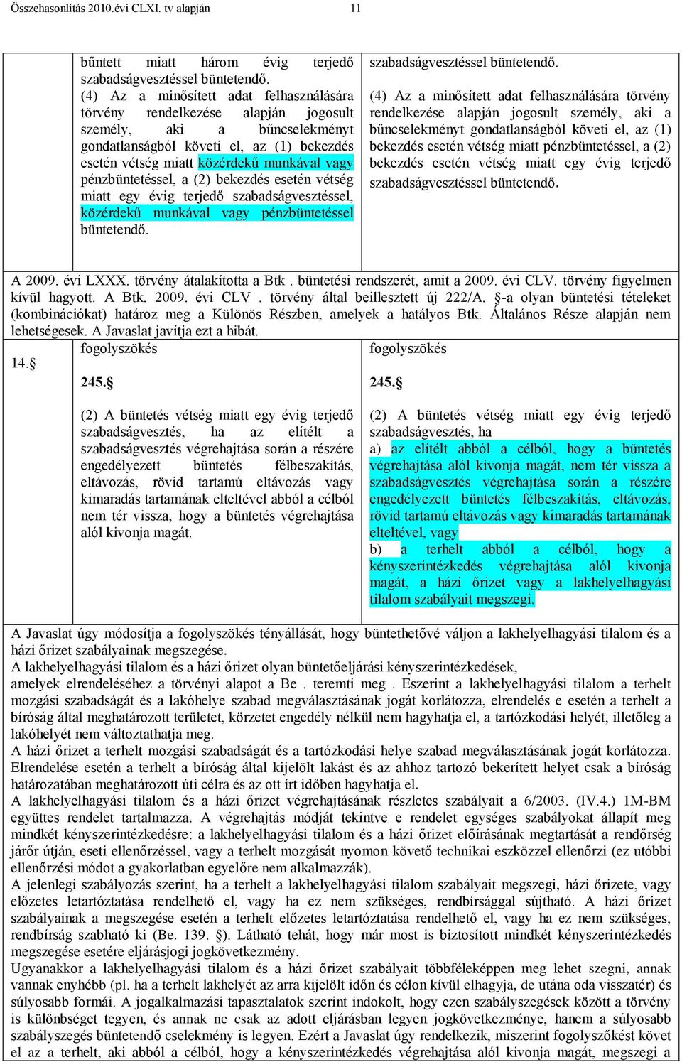 pénzbüntetéssel, a (2) bekezdés esetén vétség miatt egy évig terjedő szabadságvesztéssel, közérdekű munkával vagy pénzbüntetéssel büntetendő. szabadságvesztéssel büntetendő.