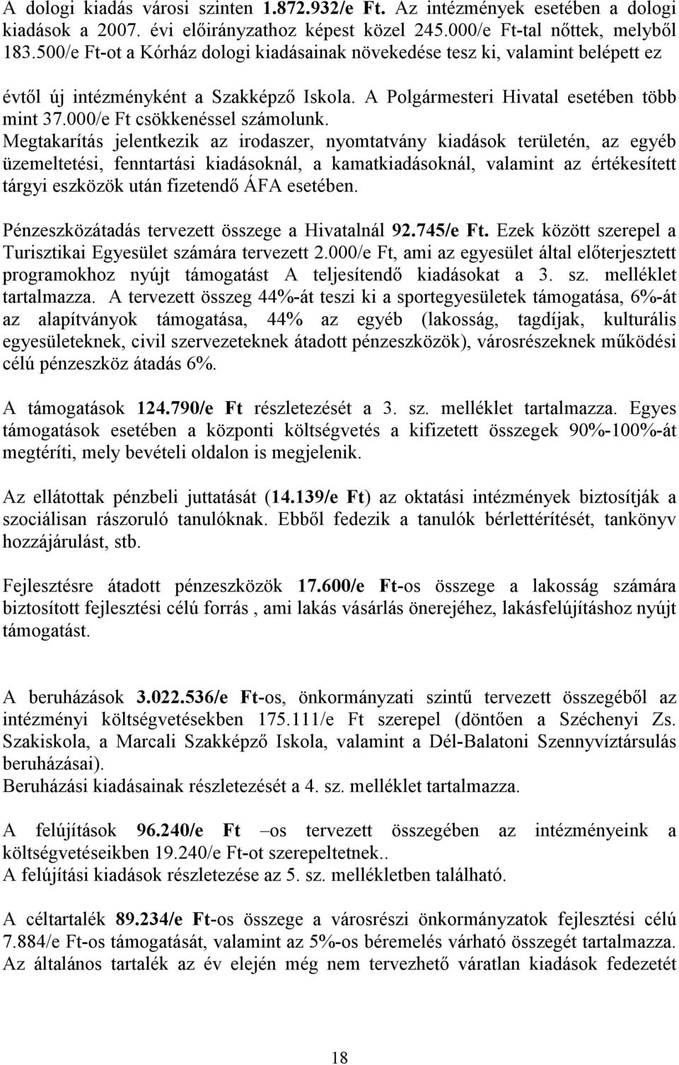 000/e Ft csökkenéssel számolunk.