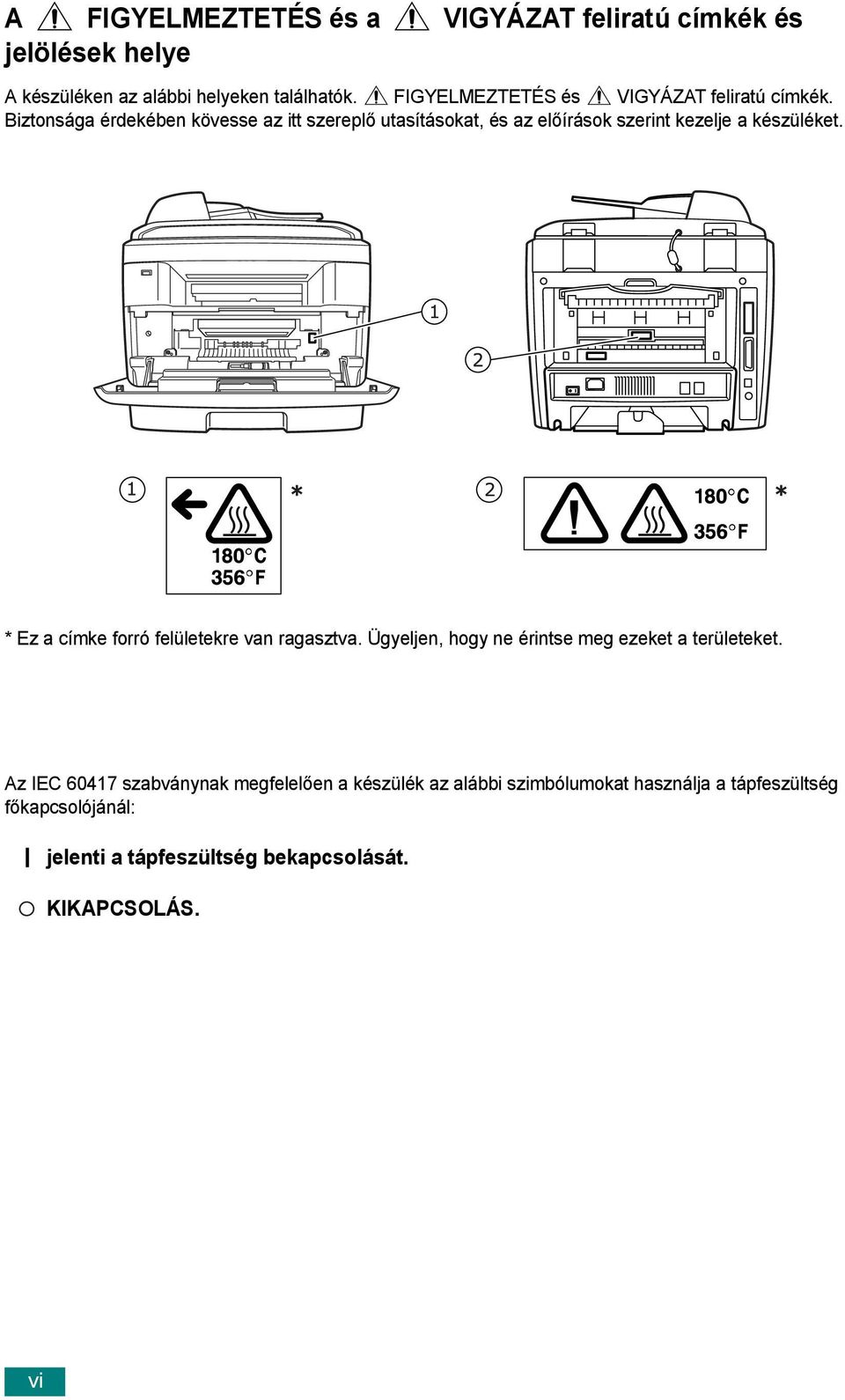 Biztonsága érdekében kövesse az itt szereplő utasításokat, és az előírások szerint kezelje a készüléket.