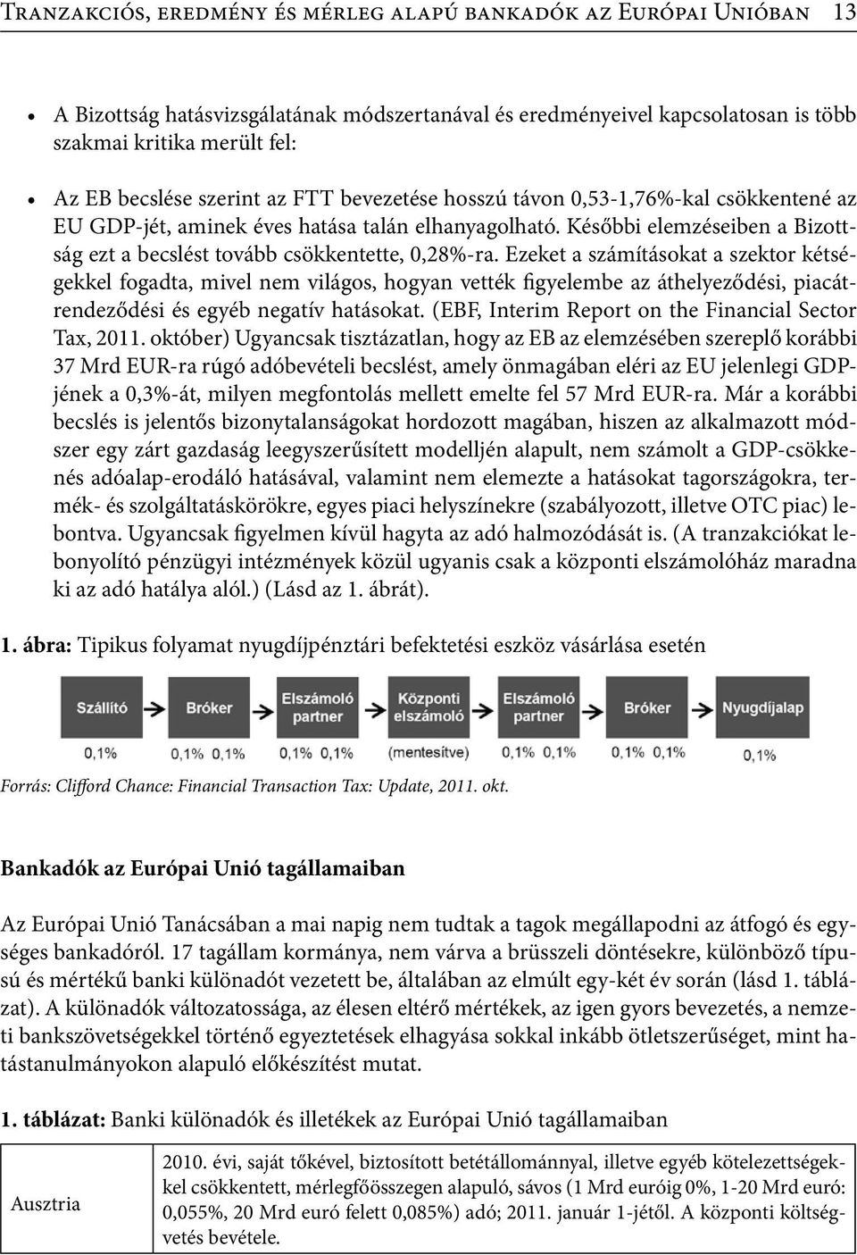 Ezeket a számításokat a szektor kétségekkel fogadta, mivel nem világos, hogyan vették figyelembe az áthelyeződési, piacátrendeződési és egyéb negatív hatásokat.