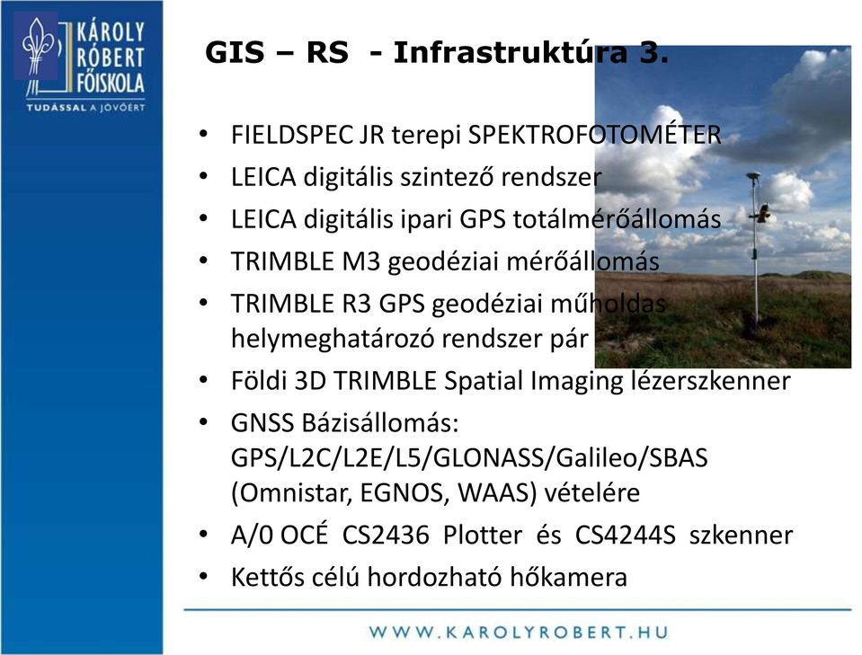 totálmérőállomás TRIMBLE M3 geodéziai mérőállomás TRIMBLE R3 GPS geodéziai műholdas helymeghatározó rendszer
