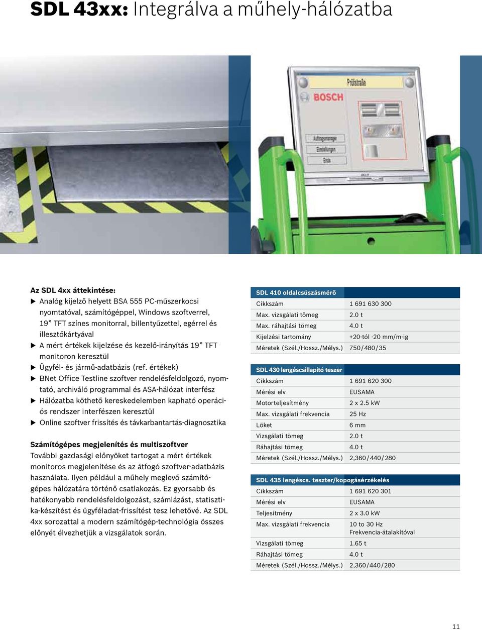 értékek) BNet Office Testline szoftver rendelésfeldolgozó, nyomtató, archiváló programmal és ASA-hálózat interfész Hálózatba köthető kereskedelemben kapható operációs rendszer interfészen keresztül